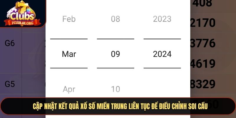 Cập nhật kết quả xổ số miền Trung liên tục để điều chỉnh soi cầu